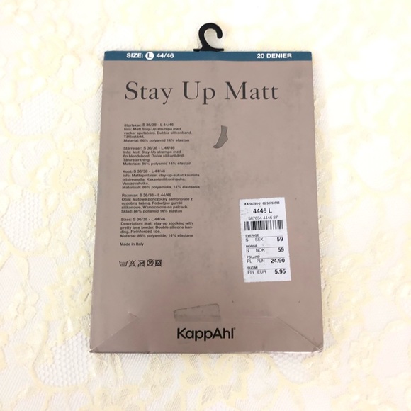 Body zone stay up thigh high stockings - Picture 2 of 3